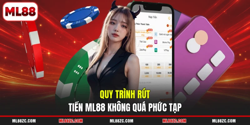 Rút Tiền ML88 - Hướng Dẫn Từ A Đến Z Cho Người Mới 3 Quy trình rút tiền ML88 không quá phức tạp